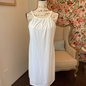 Athleta White Midi Dress